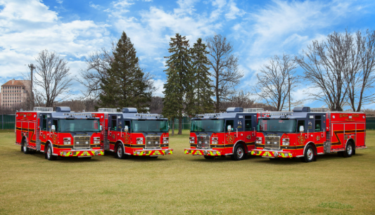 Fire trucks